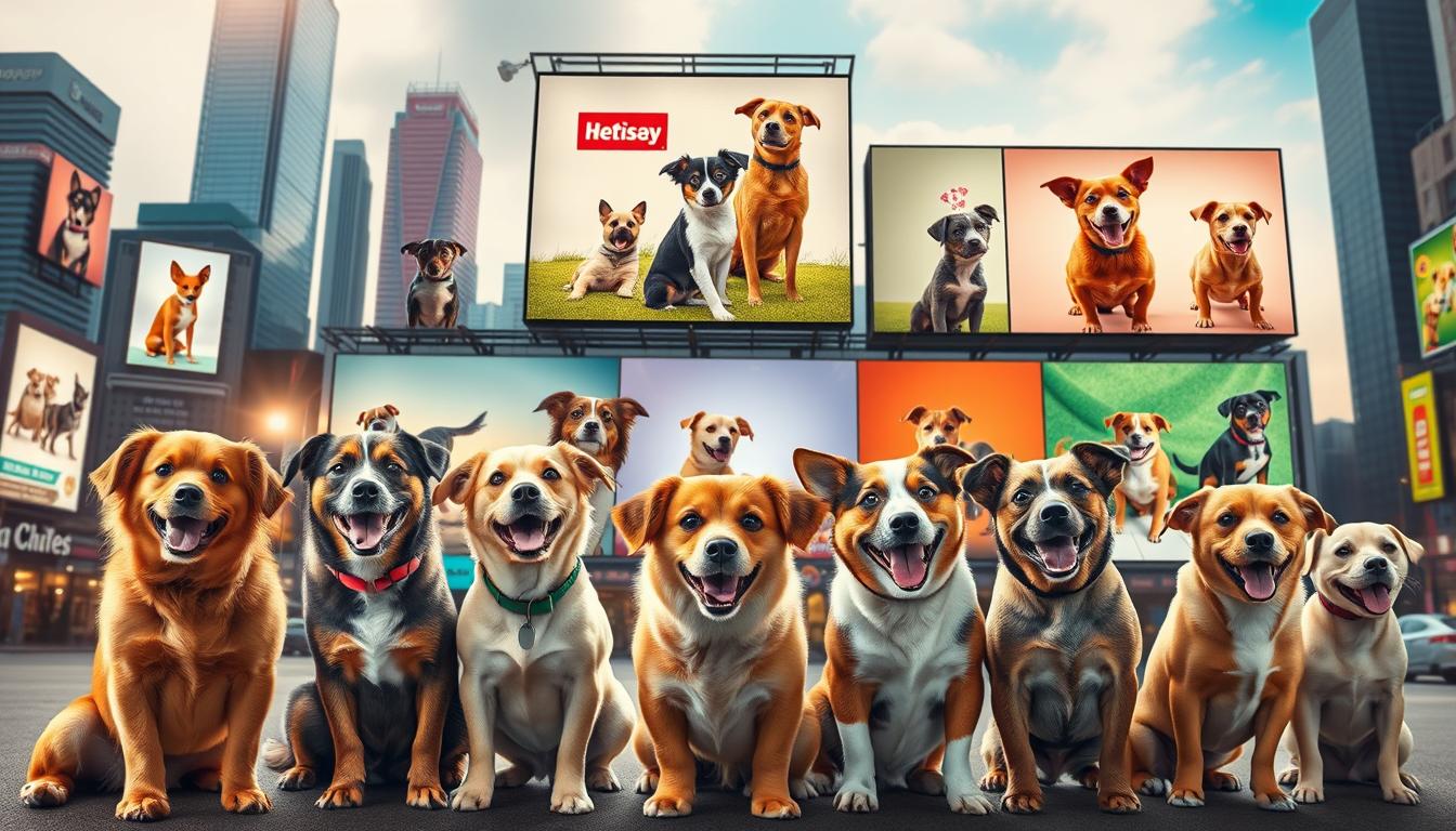 câini în reclame