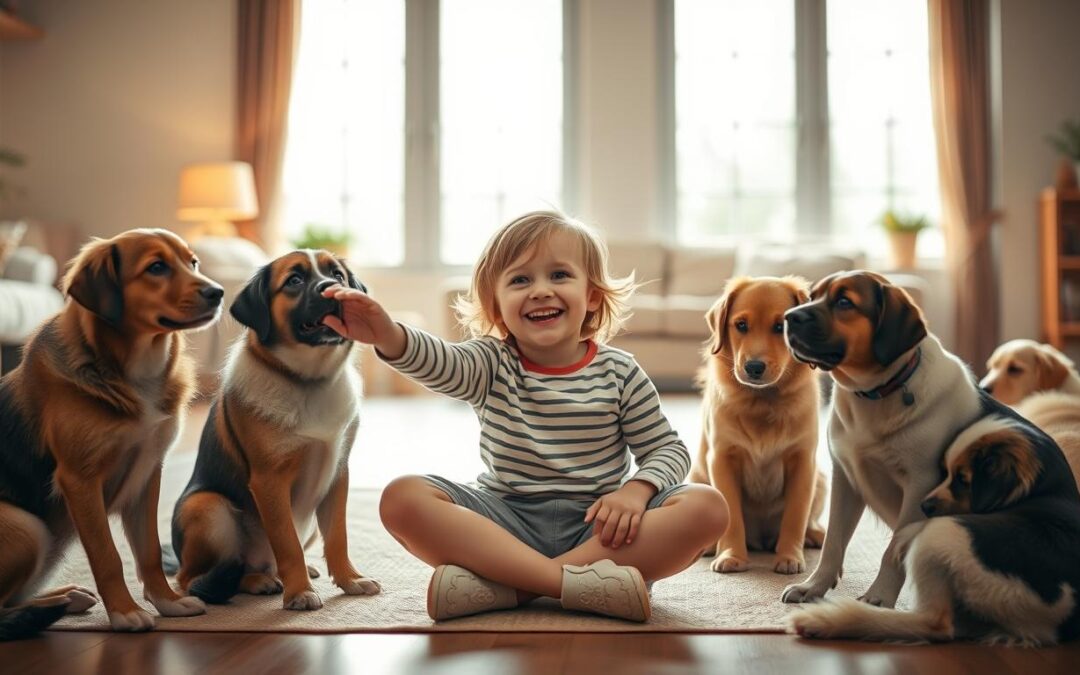 Cățelul și copiii – cum să asiguri siguranța?