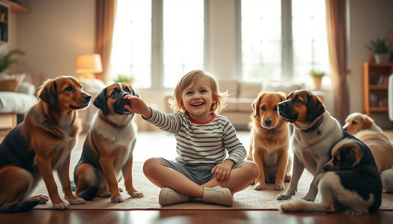 Cățelul și copiii – cum să asiguri siguranța?