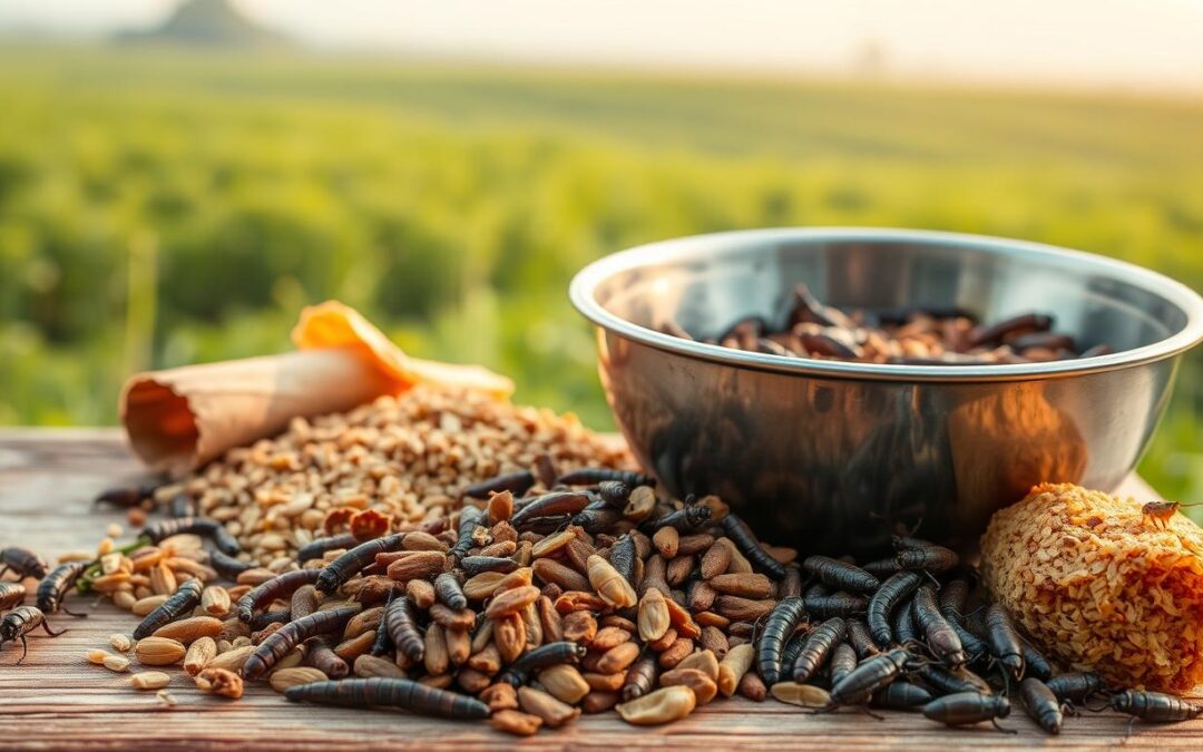 Hrană pentru câini din insecte – cum se produce?