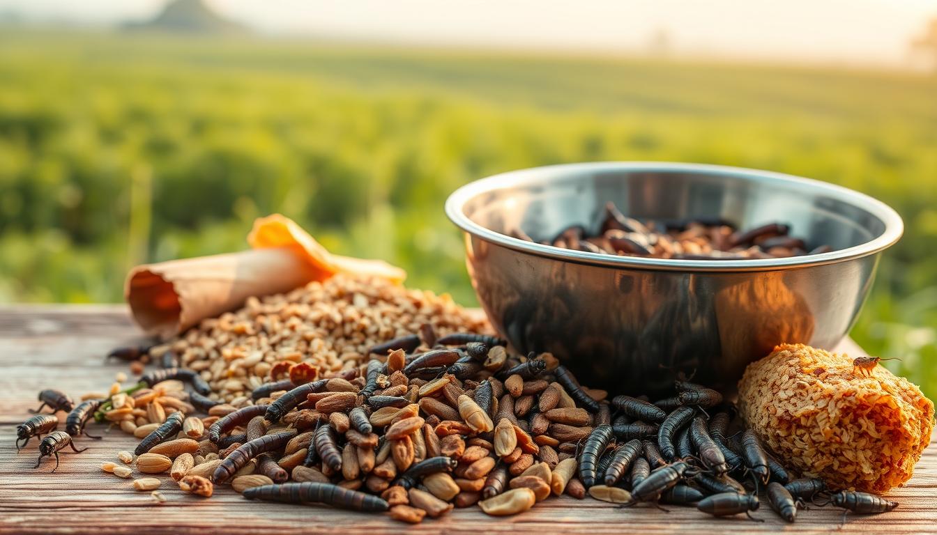 cum se produce hrana cu proteină de insecte