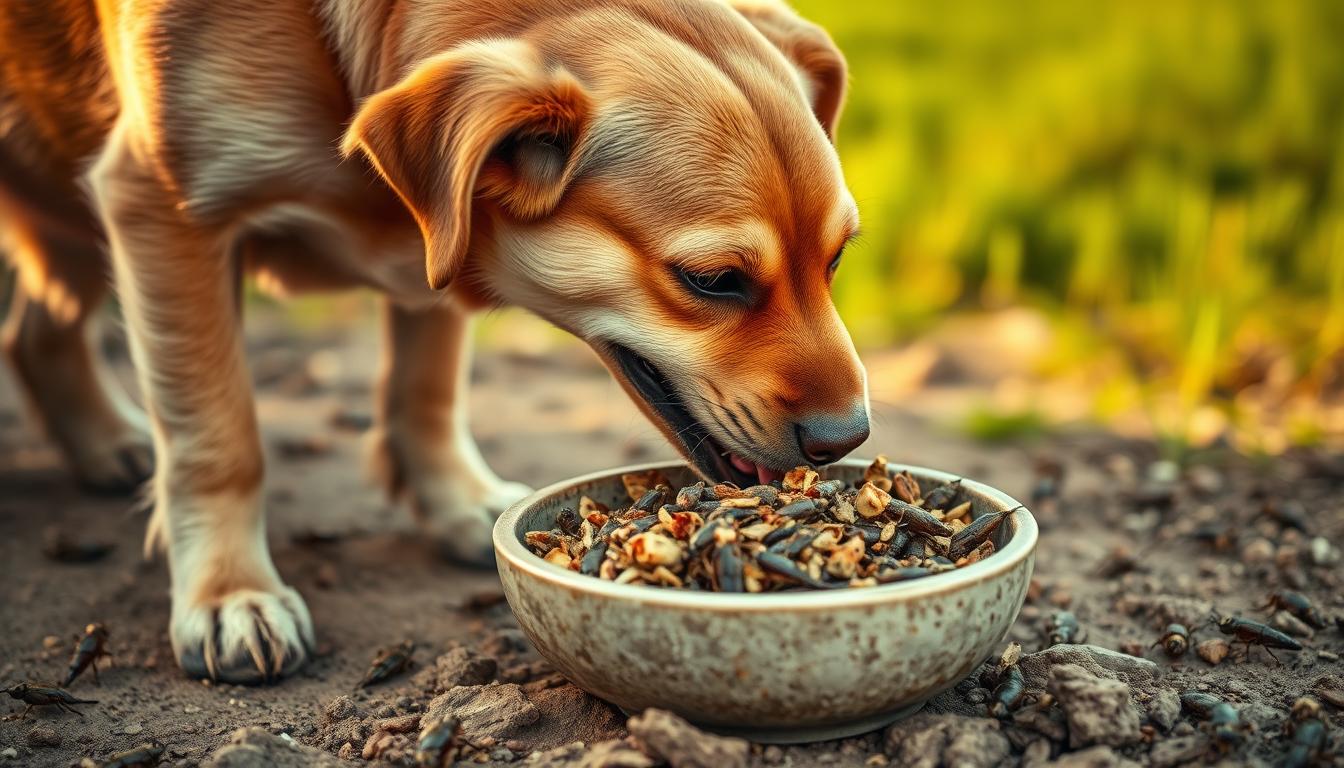 frecvența hrănirii cu proteină de insecte