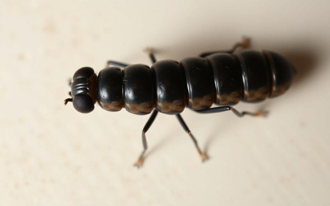 Larva muștei soldat negre – sursă revoluționară de proteine pentru câinele tău