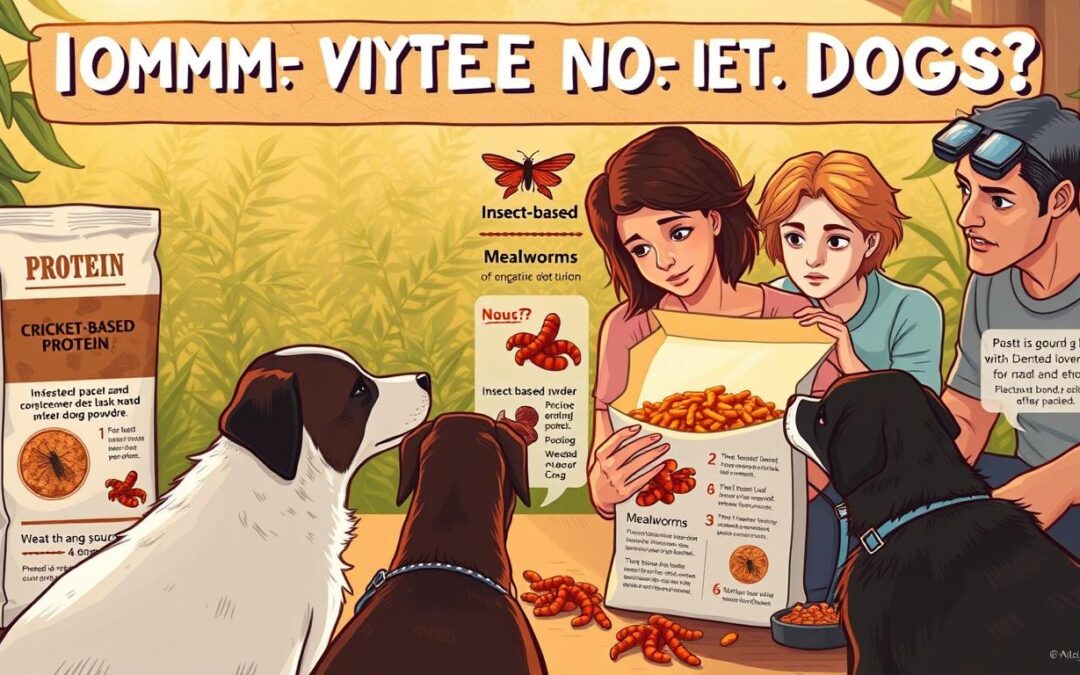 Proteina din insecte pentru câini – mituri frecvente și demontări