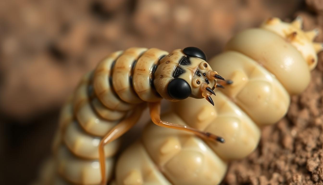 naturalețea larvei de muscă neagră