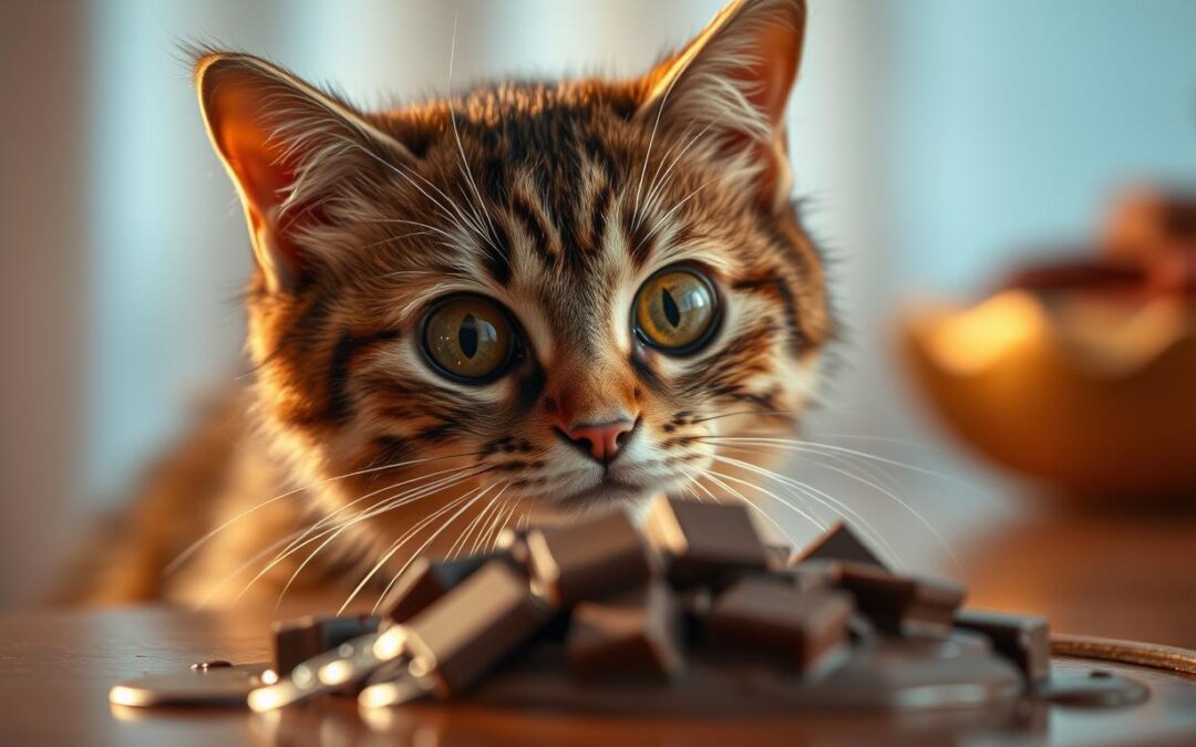 Intoxicație cu ciocolată la pisică – Tot ce trebuie să știi despre asta!