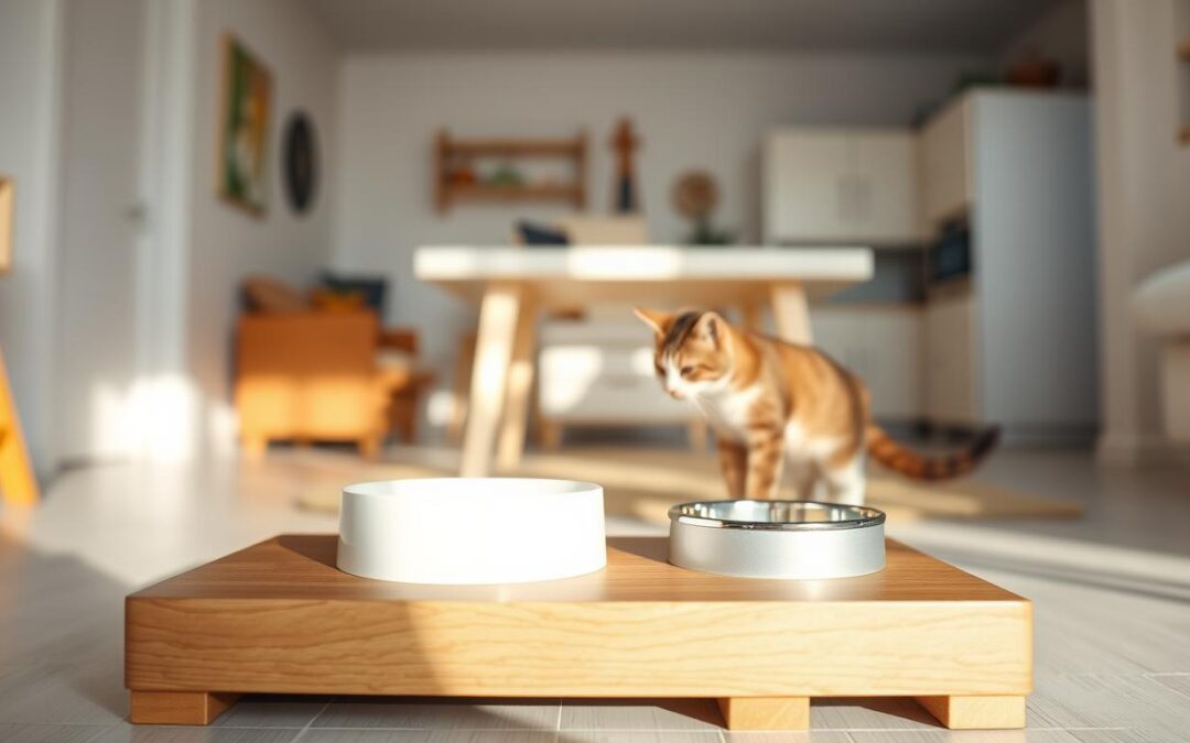 Cum să păstrezi curățenia locului de hrănire al pisoiașului?