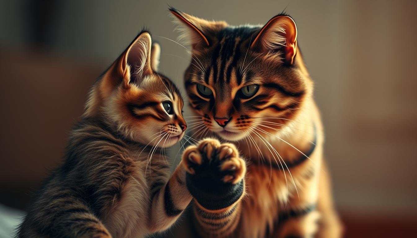 pisoi mușcatul în timpul jocului