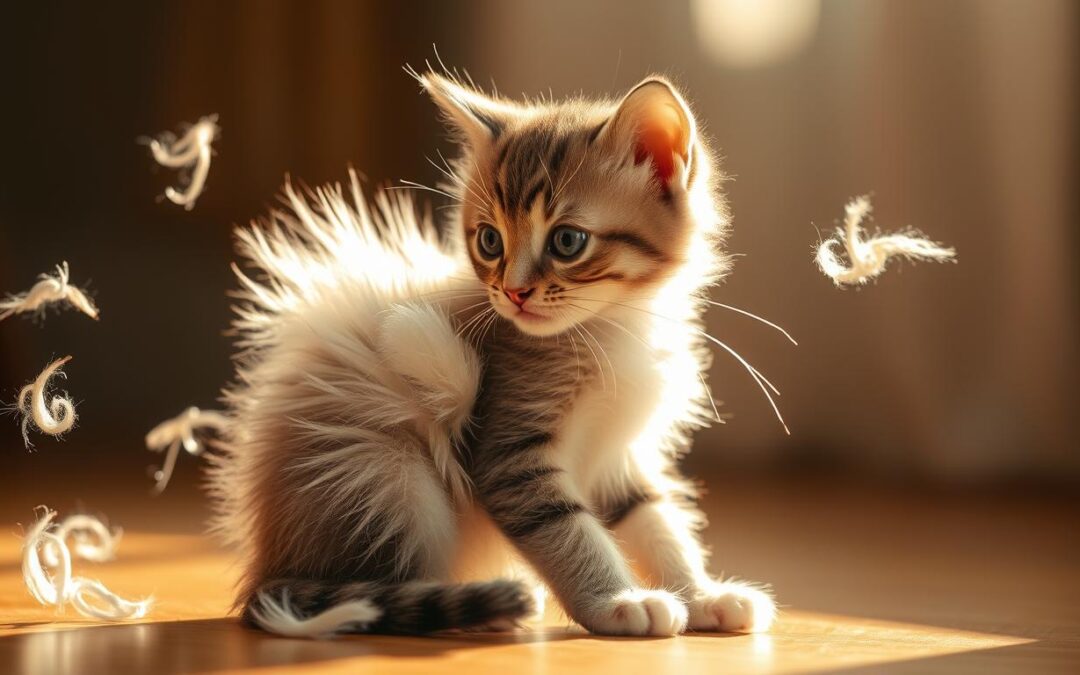 Prima năpârlire a pisoiașului – fenomen normal?