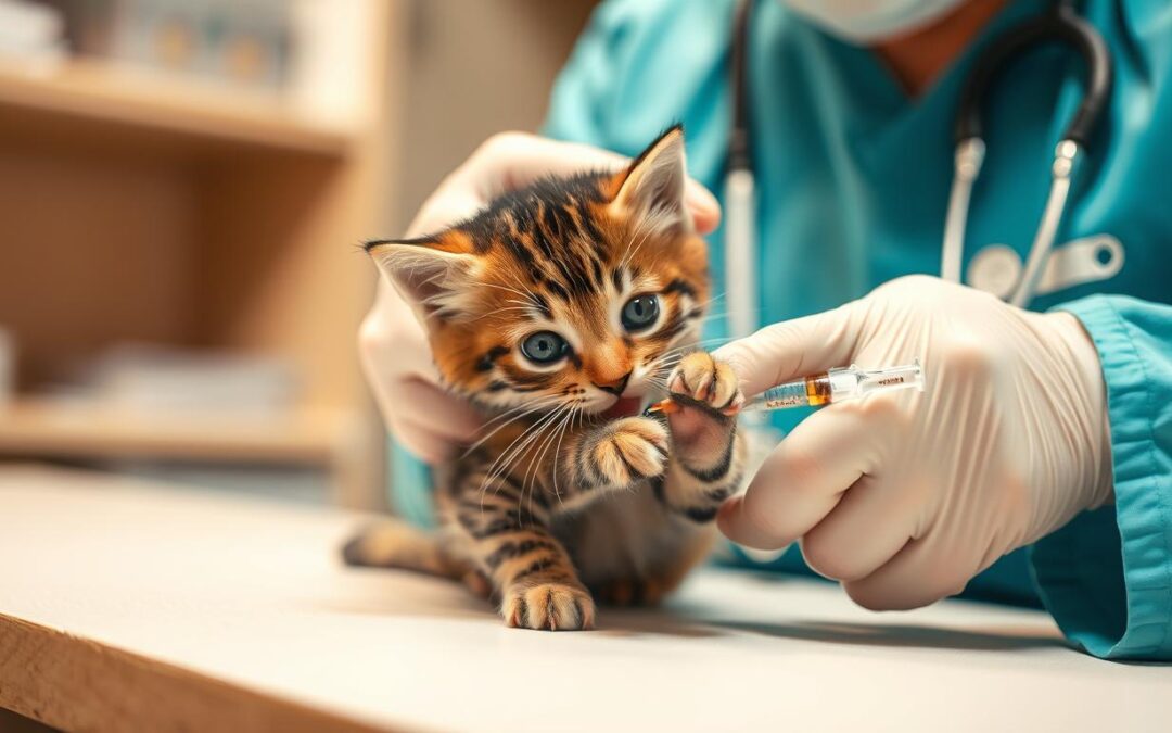 Primul vaccin al pisoiașului – ce trebuie să știi?