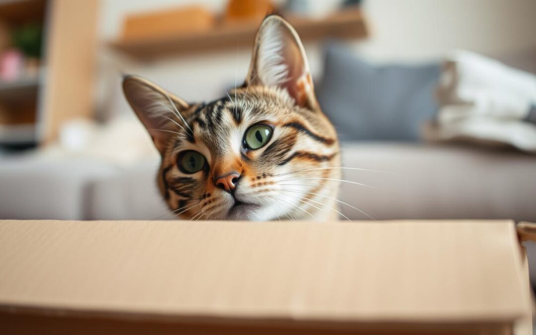 De ce îi place pisoiașului să stea în cutii?