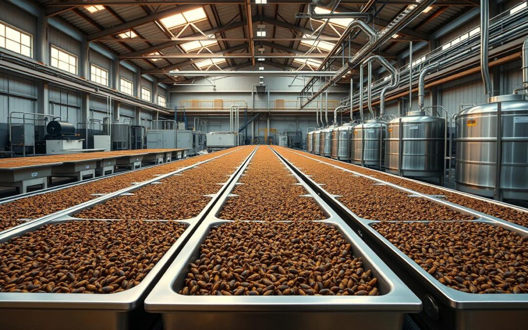 Producția hranei BSFL – așa se produce noutatea CricksyDog