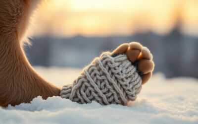 Protecția lăbuțelor câinelui iarna – Tot ce trebuie să știi despre asta!