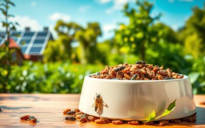Proteina din insecte și protecția mediului – ce ar trebui să știe fiecare stăpân de câini și pisici