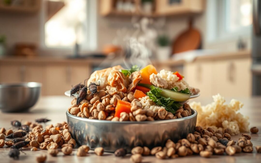 Hrană pentru câini cu proteină din insecte sau mâncare gătită acasă? – avantaje și dezavantaje