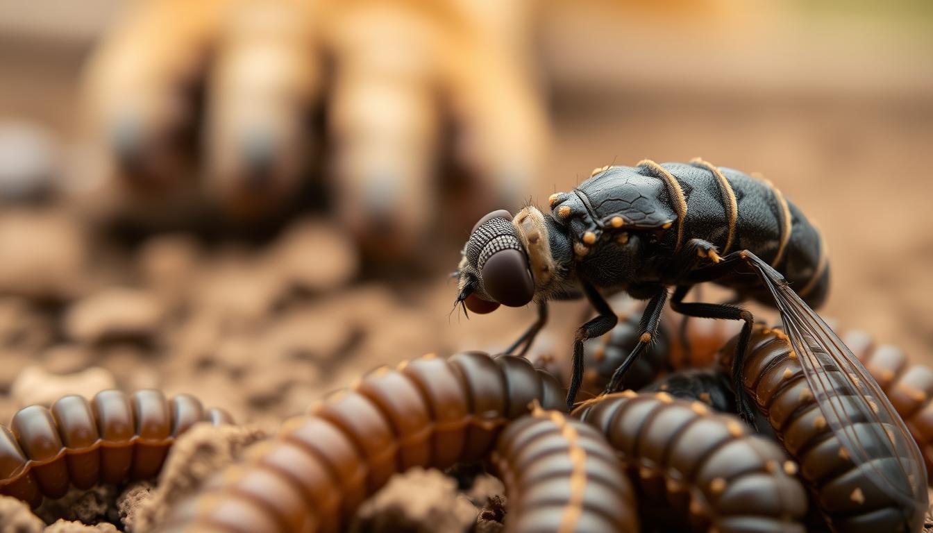 proteina viitorului – musca soldat negru