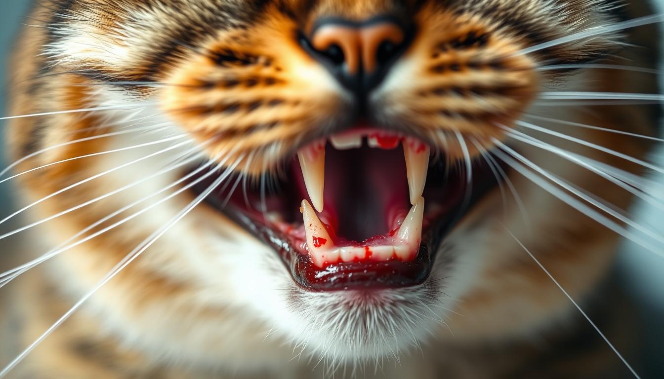 Sângerare gingivală la pisică – Tot ce trebuie să știi despre asta!