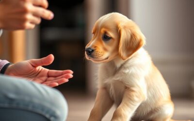 Blog 16 Cum să îl înveți pe puiul de câine comanda „șezi”?