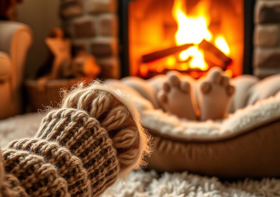 Cele mai bune soluții pentru încălzirea lăbuțelor câinelui iarna