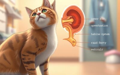 Afectarea aparatului vestibular la pisică – Tot ce trebuie să știi despre asta!