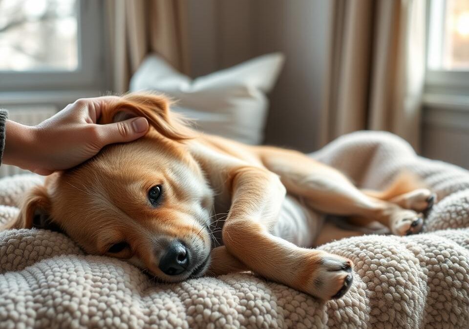 Îngrijirea câinilor bătrâni iarna – cum să ameliorezi durerile articulare?