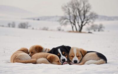 De ce doarme mai mult câinele în zilele reci?