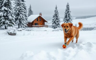 Distracții de iarnă pentru câini – nu-l lăsa să se plictisească