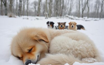 Izolarea termică naturală a câinilor