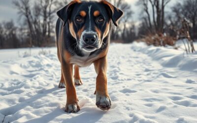 Blog 19 Pericolul degerăturilor la câini – la ce să fii atent la plimbare