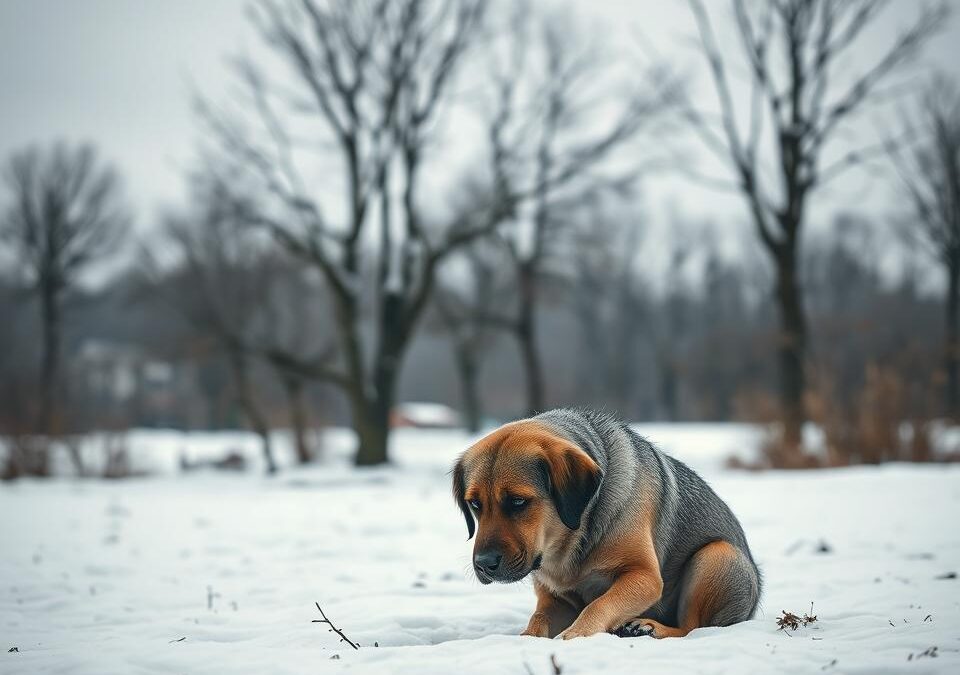 Depresia de iarnă la câini – există cu adevărat?