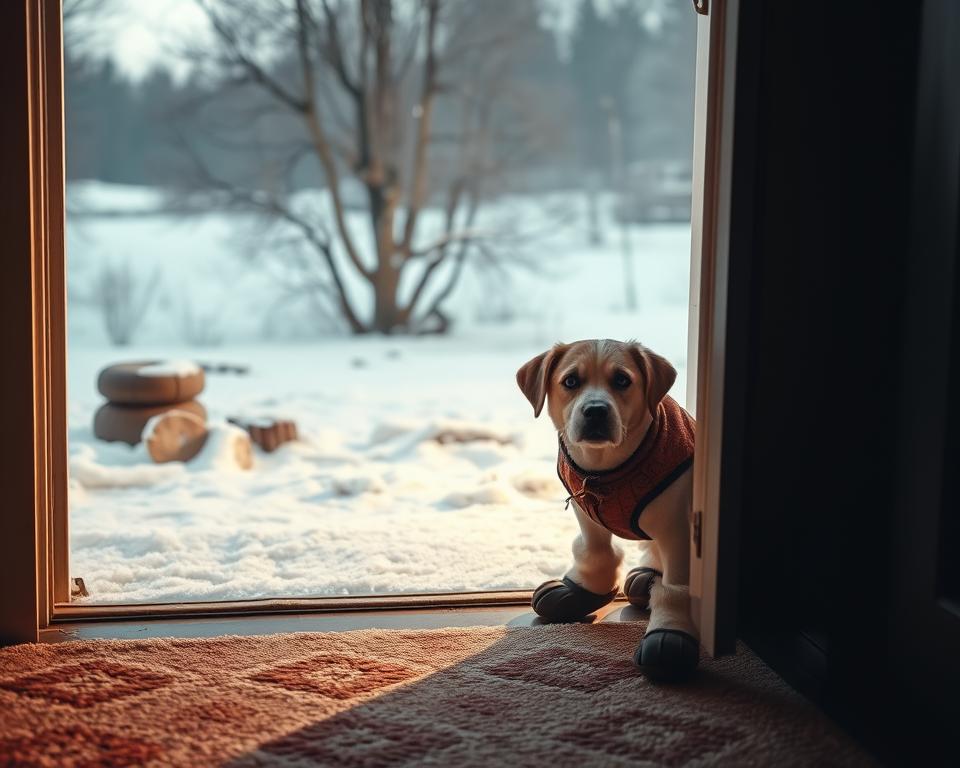 câine soluții evitare frig iarna