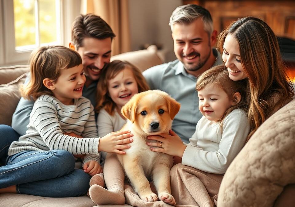 Cum să-ți introduci cățelușul în viața de familie?