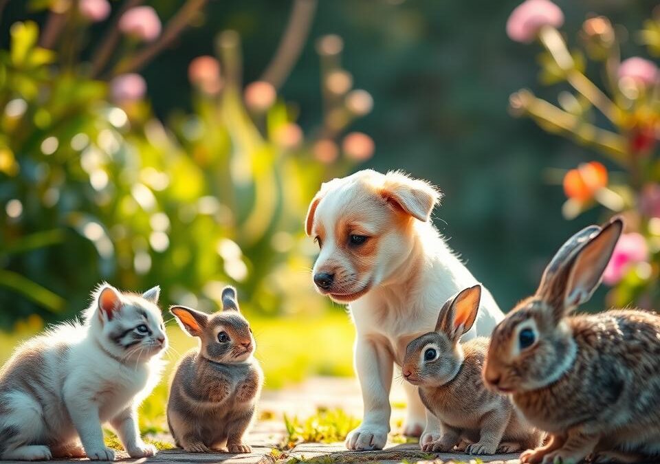 Comportamentul cățelușului cu alte animale