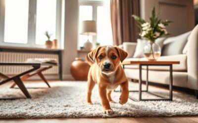 Cățelușul în apartament – cum să-ți protejezi mobila?