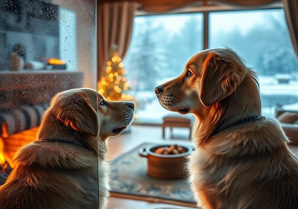 În casă sau afară? – Unde e locul câinelui iarna?