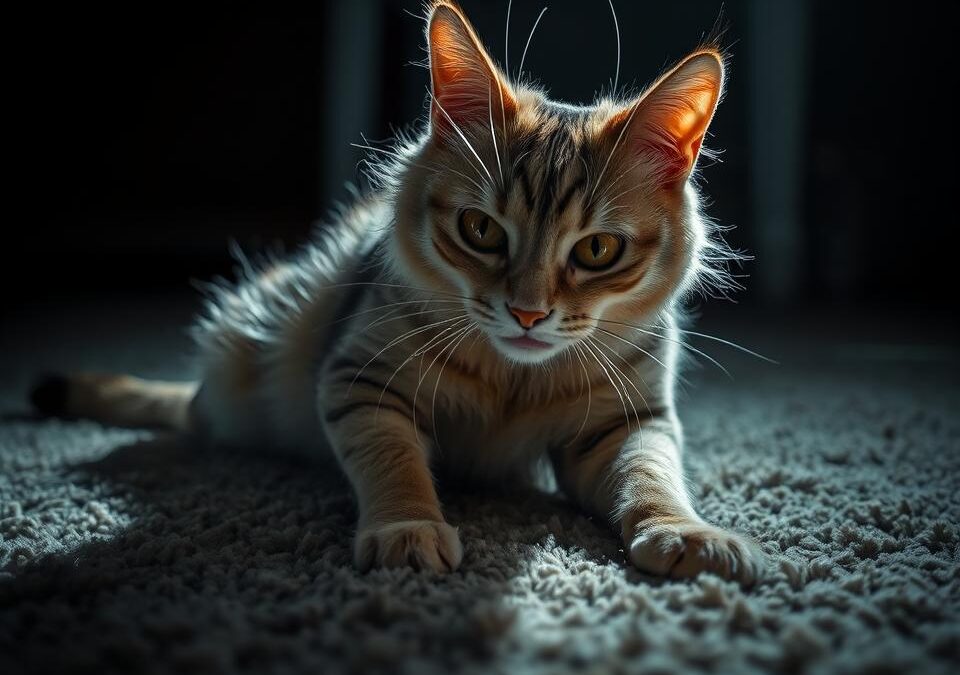 Criză epileptiformă la pisică – Tot ce trebuie să știi despre asta!