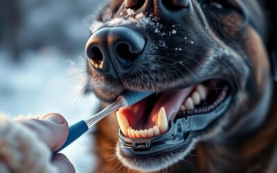 Dinții câinelui și gerul – cum ai grijă de ei iarna?