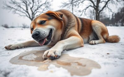 Blog 21 Diaree după mâncatul zăpezii – ce să faci cu câinele tău?