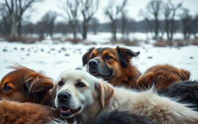 Blog 22 Front rece în apropiere – cum îi afectează pe câini iarna?