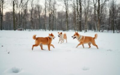 Blog 19 Forme blânde de mișcare pentru câini iarna