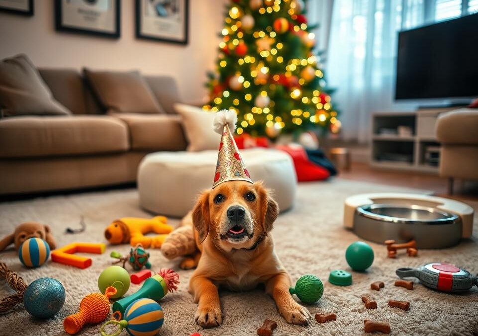 Cum îți pregătești câinele pentru zgomotele de Revelion?