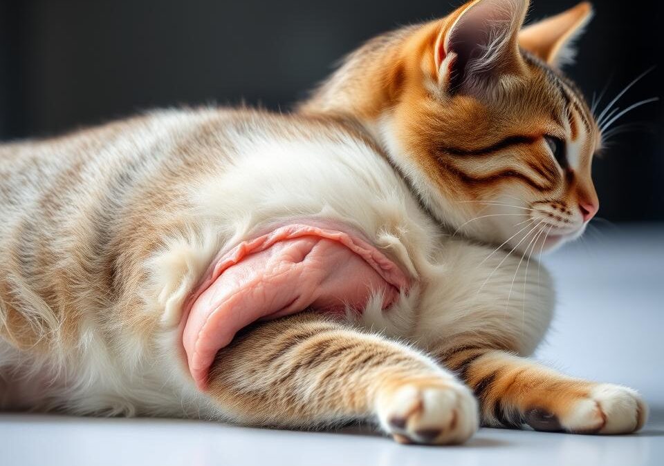 Hernie abdominală la pisică – Tot ce trebuie să știi despre asta!