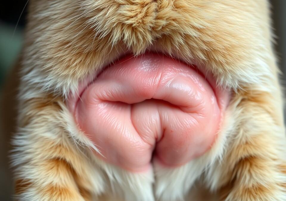 Hernie inghinală la pisică – Tot ce trebuie să știi despre asta!