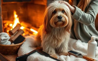 Blog 18 Cum îngrijești câinii cu păr lung iarna?