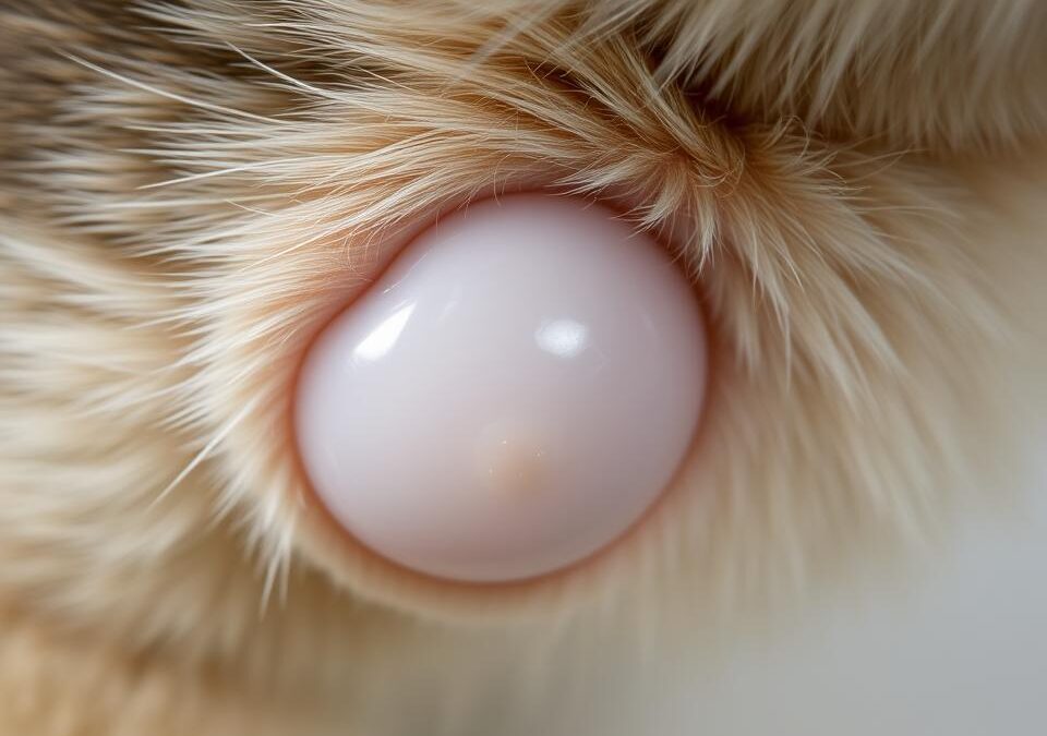 Leziune chistică la pisică – Tot ce trebuie să știi despre asta!