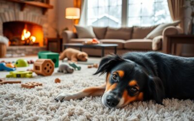 Idei pentru a obosi câinele în interior iarna