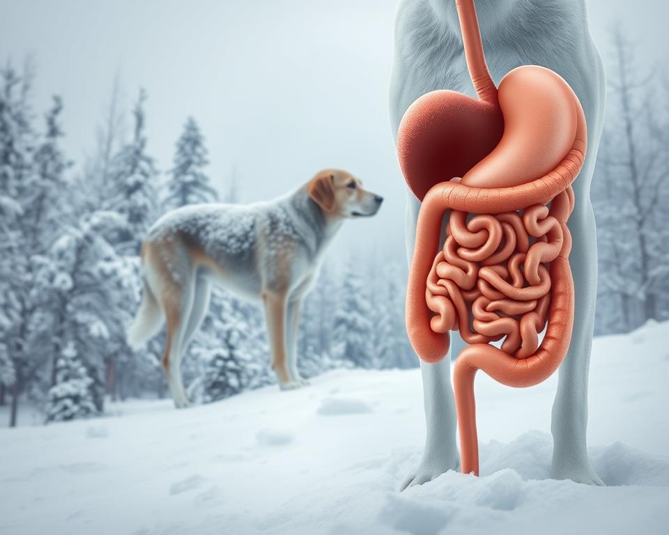 modificarile-digestiei-cainelui-iarna modificările digestiei câinelui iarna