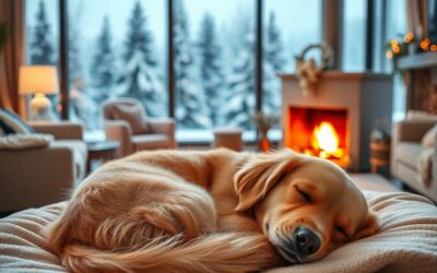 Blog 20 Obiceiurile de odihnă ale câinilor iarna – normale sau nu?