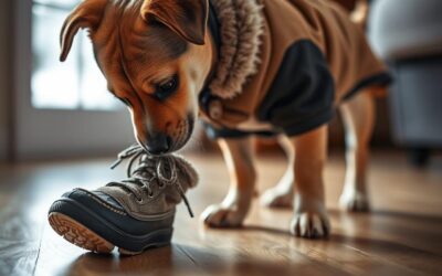 Cum îți obișnuiești câinele cu încălțămintea iarna?