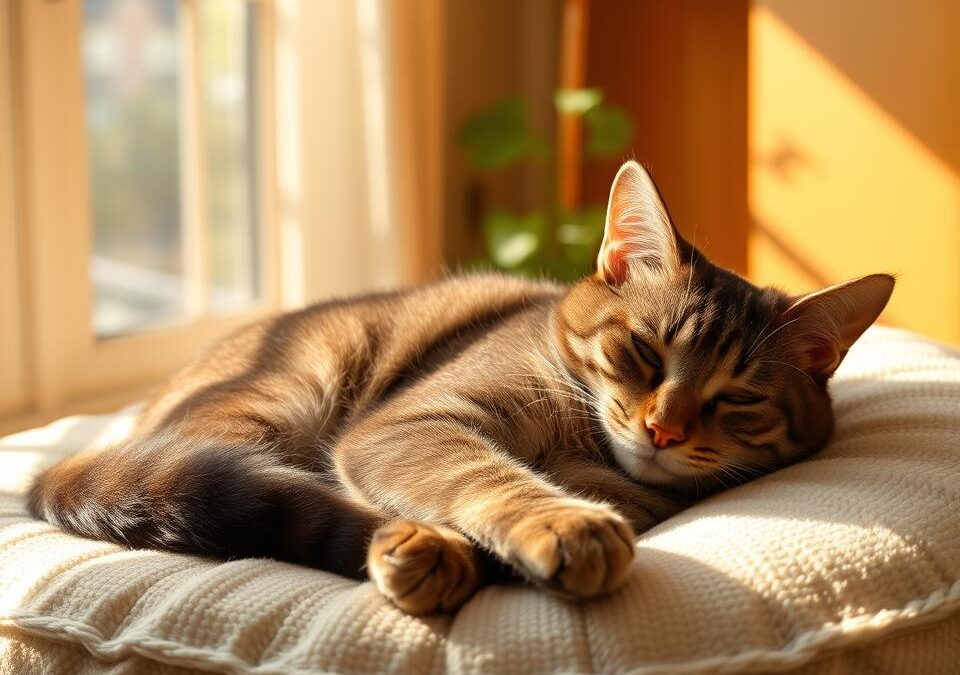 După masă e calmă și mulțumită